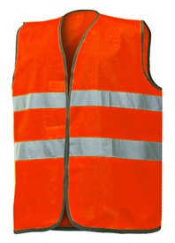 Reflexní vesta oranžová 01210N EN ISO 20471