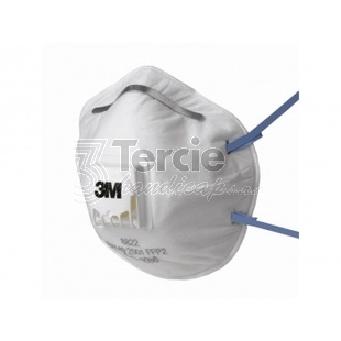 3M 8822 FFP2 respirátor tvarovaný,ventilek