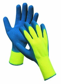 BLUETAIL pracovní rukavice akrylové polomáčené v latexu