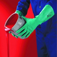 Sol-Vex A37-695 nitrilové rukavice, zelené