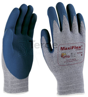 MaxiFlex COMFORT 34-924 rukavice polomáčené, nitrilové