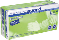 Jednorázové rukavice Semperguard nitrile comfort,nitrilové,nepudrované
