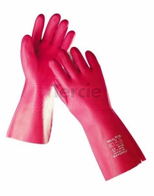 STANDARD pracovní rukavice PVC kyselinovzdorná