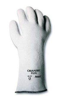 CRUSADER FLEX 42-474 33cm pracovní rukavice tepluodolné šité ze speciální tkaniny s izolační podšívkou z netkané textilie, odolností před kontaktním teplem do 200 ° C