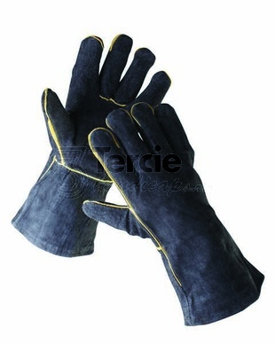 SANDPIPER BLACK rukavice celokožené svářečské - 11