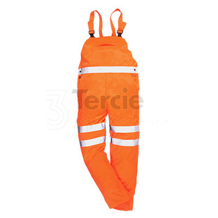 Reflexní laclové kalhoty oranžové RT43 Hi-Vis,GO/RT,EN ISO 20471