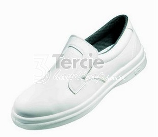 SANITARY ZONDA S1 SRC pracovní obuv mokasíny bílé,EN ISO 20345